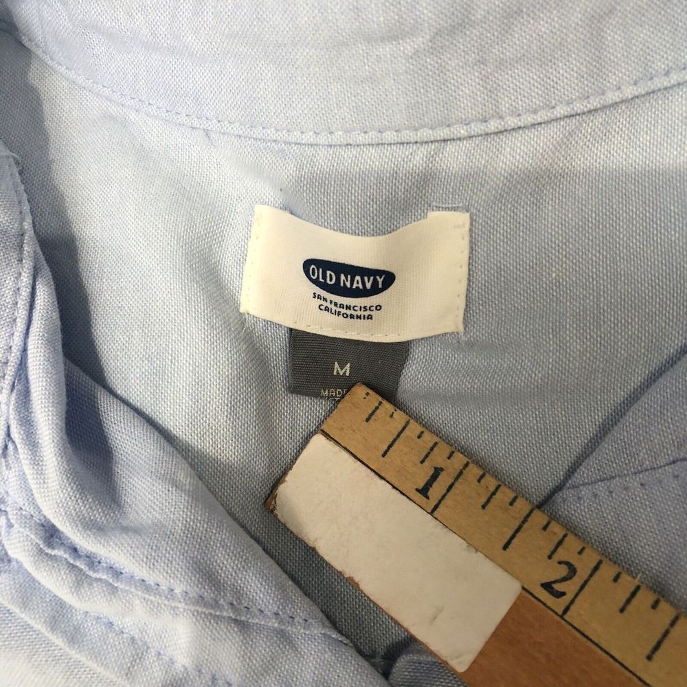 Old Navy Button Up Womens M Blue - Picture 8 of 16